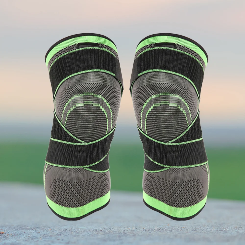 2 Pcs M Orange Knee Sleeve Knee Brace Knee Support with Adjustable Strap for Pain Relief Running Basketball Exercise 
2 Pcs M Orange Knee Sleeve Knee Brace Knee Support with Adjustable Strap for Pain Relief Running Basketball Exercise