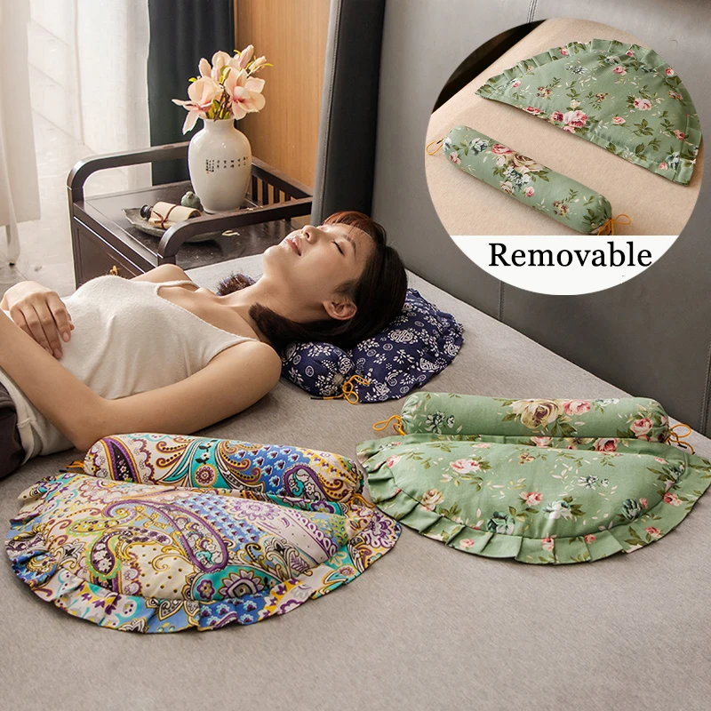 Buckwheat Cervical Pillow Wormwood Physiotherapy Pillow Coarse Cloth Removable Cervical Traction Pillow Home Healthy Neck Pillow
Buckwheat Cervical Pillow Wormwood Physiotherapy Pillow Coarse Cloth Removable Cervical Traction Pillow Home Healthy Neck Pillow