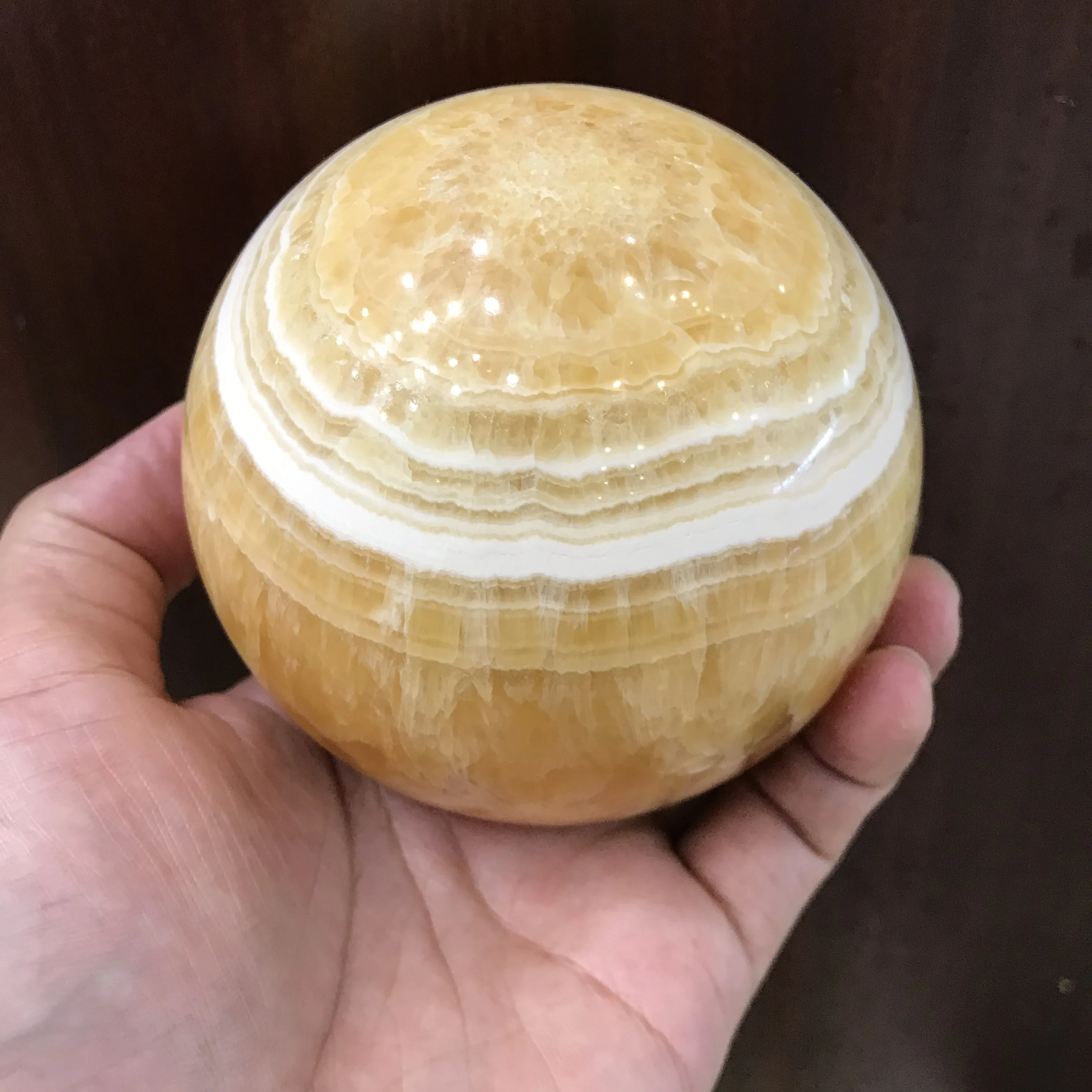 Natural quartz crystal honey calcite ball energy ball reiki stone living room home office accessories
Natural quartz crystal honey calcite ball energy ball reiki stone living room home office accessories