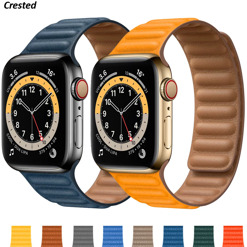 Ремешок силиконовый/кожаный для Apple watch band 40 мм 44 мм 42 мм 38 мм 42 мм 1:1, магнитный браслет для iWatch series 6 5 4 3 SE
Ремешок силиконовый/кожаный для Apple watch band 40 мм 44 мм 42 мм 38 мм 42 мм 1:1, магнитный браслет для iWatch series 6 5 4 3 SE