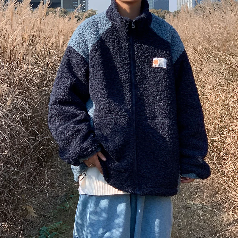 Mens Hip Hop Retro Jacket Parka Streetwear Color Block Patchwork Jacket Coat Harajuku Cotton Winter Fleece Jacket Outwear Warm
Mens Hip Hop Retro Jacket Parka Streetwear Color Block Patchwork Jacket Coat Harajuku Cotton Winter Fleece Jacket Outwear Warm