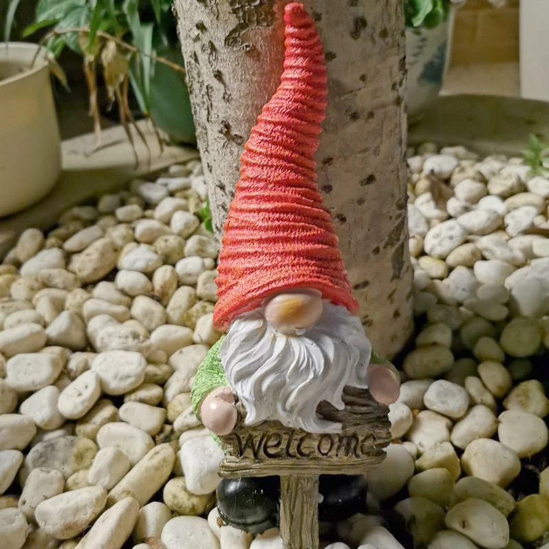 Resin Garden Gnome Statue Yard Decoration Front Porch Dwarf Elf Figurines Outdoor Ornaments Villa Home Decor
Resin Garden Gnome Statue Yard Decoration Front Porch Dwarf Elf Figurines Outdoor Ornaments Villa Home Decor