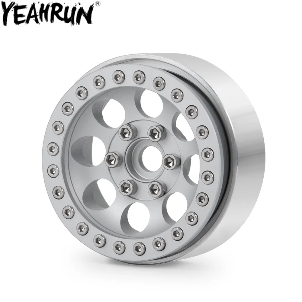 YEAHRUN 1.9" Beadlock Wheel Rim Metal Wheel Hub for 1/10 RC Rock Crawler Car Axial SCX10 CC01 D90 Wheel Tires Parts
YEAHRUN 1.9" Beadlock Wheel Rim Metal Wheel Hub for 1/10 RC Rock Crawler Car Axial SCX10 CC01 D90 Wheel Tires Parts