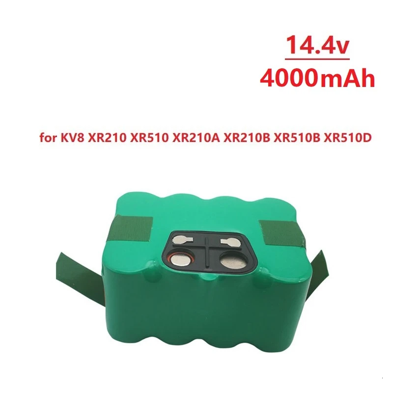 Upgrade 4000mAh 14.4V SC NiMH Rechargeable battery for KV8 XR210 XR510 XR210A XR210B XR510B XR510D Vacuum Cleaner Sweeping Robot
Upgrade 4000mAh 14.4V SC NiMH Rechargeable battery for KV8 XR210 XR510 XR210A XR210B XR510B XR510D Vacuum Cleaner Sweeping Robot