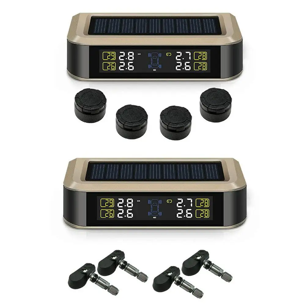 Car Safety Tire Pressure Alarm System Solar Power Digital Display Smart Car TPMS Tire Pressure Monitoring System T601 Monitor
Car Safety Tire Pressure Alarm System Solar Power Digital Display Smart Car TPMS Tire Pressure Monitoring System T601 Monitor