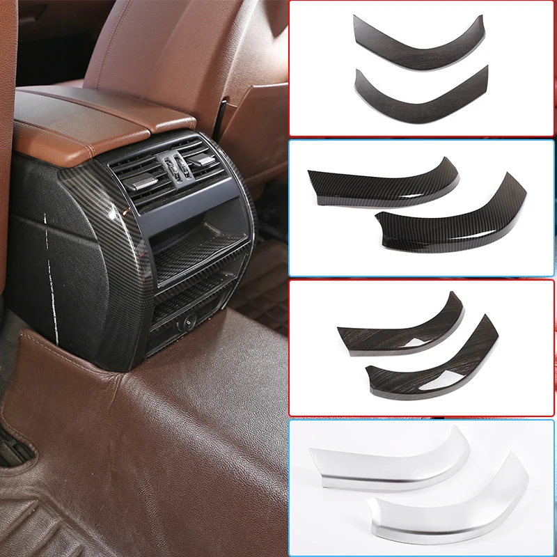 4 Colors ABS Carbon Fiber Car Styling Rear Air Vent Side Decorative Trim Accessories For BMW 5 Series F10 F18 528li 2011-2016 
4 Colors ABS Carbon Fiber Car Styling Rear Air Vent Side Decorative Trim Accessories For BMW 5 Series F10 F18 528li 2011-2016