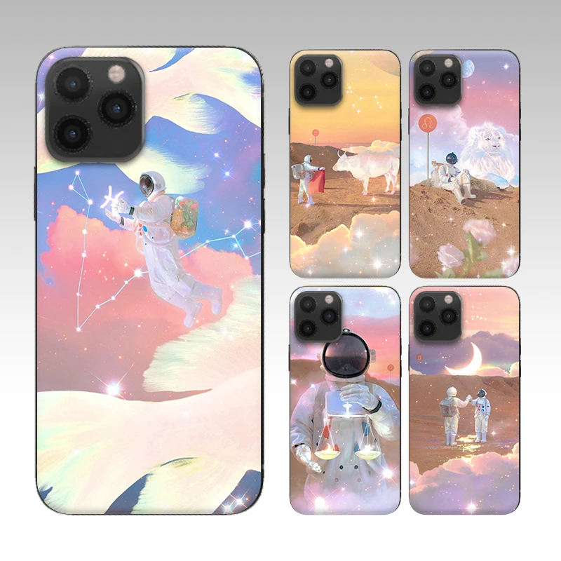 Astronaut Phone Case For iPhone 12 Mini 11 Pro XS Max X XR 7 8 Plus SE 2020 Soft Cover Case For iPhone 12Pro Cover
Astronaut Phone Case For iPhone 12 Mini 11 Pro XS Max X XR 7 8 Plus SE 2020 Soft Cover Case For iPhone 12Pro Cover