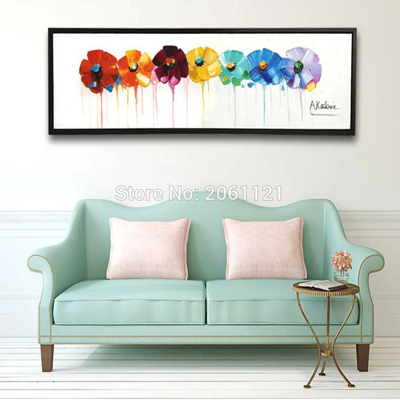 handmade large long wall oil paintings Modern abstract floral canvas art Painting On white Canvas Art flower Decor Pictures
handmade large long wall oil paintings Modern abstract floral canvas art Painting On white Canvas Art flower Decor Pictures