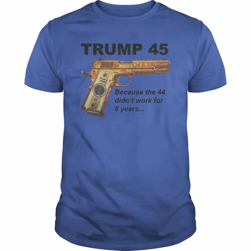Трамп 45 потому что 44 не работает в течение 8 лет рубашка Трамп 45 потому что 44 не работает в течение 8 лет футболка унисекс
Трамп 45 потому что 44 не работает в течение 8 лет рубашка Трамп 45 потому что 44 не работает в течение 8 лет футболка унисекс