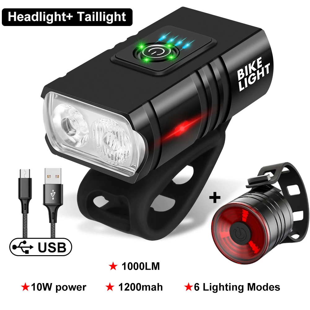 Bicycle Light 10W 800LM USB Rechargeable Power Display MTB Mountain Road Bike Front Lamp Flashlight Cycling Equipment
Bicycle Light 10W 800LM USB Rechargeable Power Display MTB Mountain Road Bike Front Lamp Flashlight Cycling Equipment