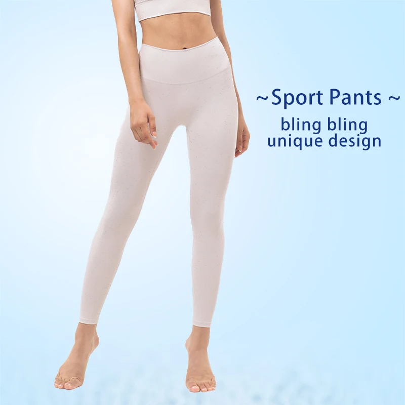 Sport Pants High Waisted Fitness Jogging Gym Clothing Sprinkling Silver Nylon Comfortable Full Long Women Yoga Leggings
Sport Pants High Waisted Fitness Jogging Gym Clothing Sprinkling Silver Nylon Comfortable Full Long Women Yoga Leggings