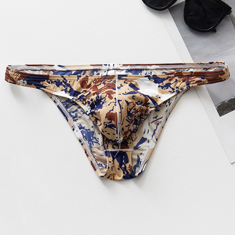 Low Waist Sexy Men Underwear Breathable Printed Briefs Male Underpants Cuecas Calzoncillos Briefs Bulge Pouch Bikini Jockstrap
Low Waist Sexy Men Underwear Breathable Printed Briefs Male Underpants Cuecas Calzoncillos Briefs Bulge Pouch Bikini Jockstrap