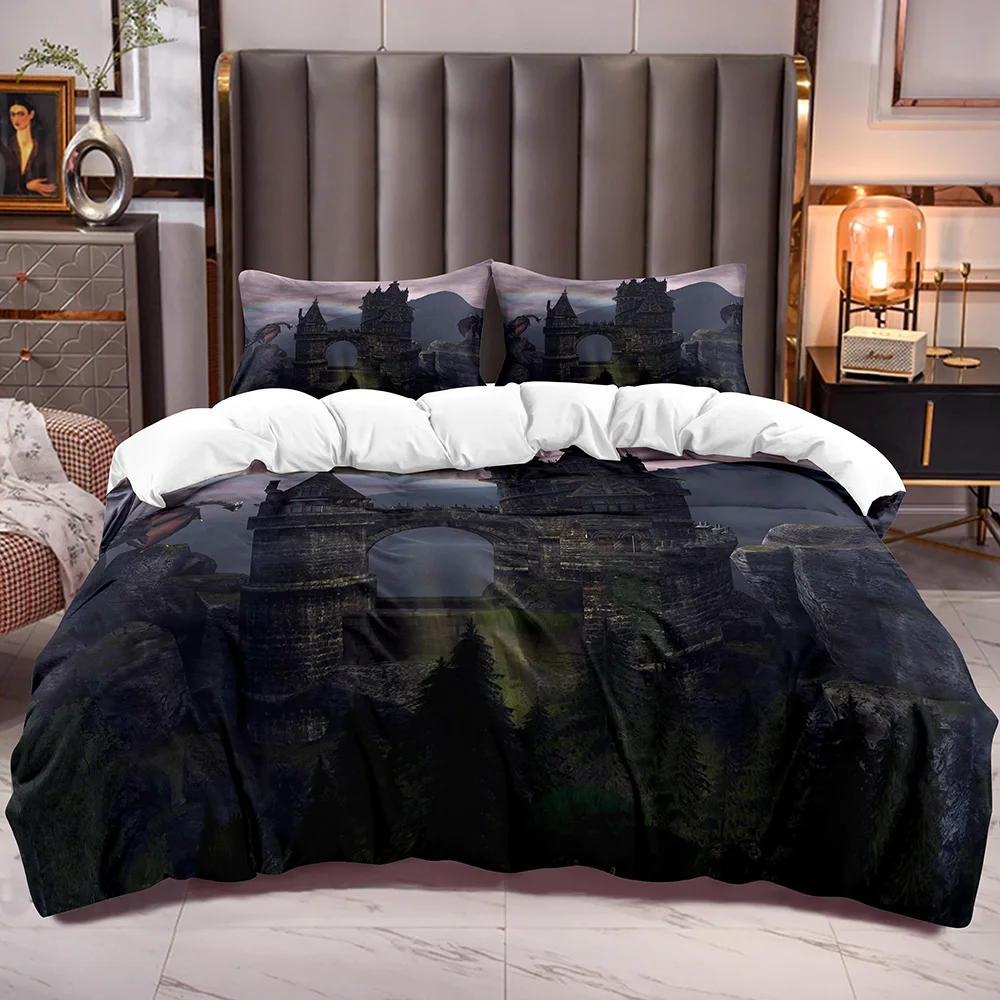 Kids Duvet Cover Sets with Dragon City Print 3D Bedding Comforter Cover Zipper Closure White Reverse Double Dragons Print
Kids Duvet Cover Sets with Dragon City Print 3D Bedding Comforter Cover Zipper Closure White Reverse Double Dragons Print