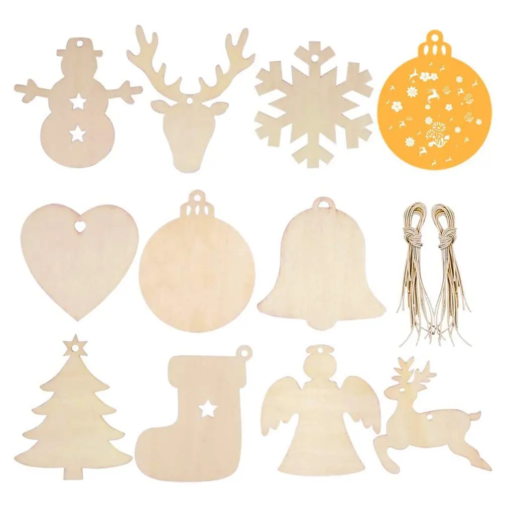 In Stock 10Pcs Christmas Tree Wooden Hanging Pendant Decoration Wood Ornaments Xmas Christmas Tree Wooden Ornaments Decoration
In Stock 10Pcs Christmas Tree Wooden Hanging Pendant Decoration Wood Ornaments Xmas Christmas Tree Wooden Ornaments Decoration