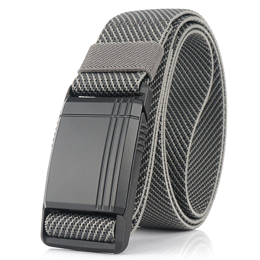 New Elastic Belt For Men Slide Metal Magnetic Buckle Adjustable Male Trousers Belts Military Combat Tactical Belts High Quality
New Elastic Belt For Men Slide Metal Magnetic Buckle Adjustable Male Trousers Belts Military Combat Tactical Belts High Quality