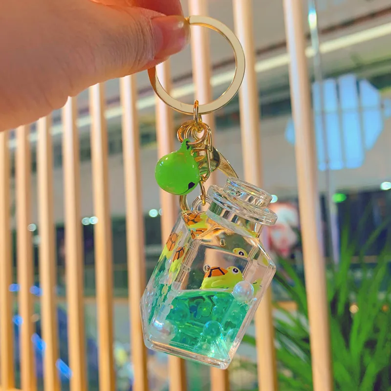 Creative Girl's Heart Floating Ocean Animal Keychain Keys Sea Animal Quicksand Acrylic Key Chain Drift Bottle Keyrings Girl Gift
Creative Girl's Heart Floating Ocean Animal Keychain Keys Sea Animal Quicksand Acrylic Key Chain Drift Bottle Keyrings Girl Gift