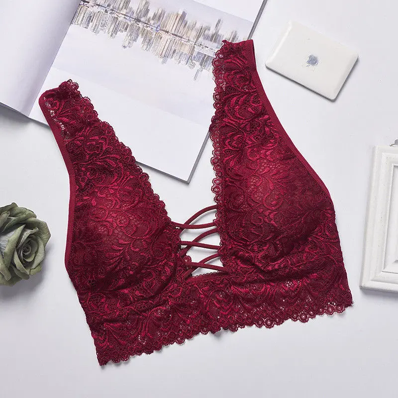 Women Solid Bandage sexy Thin Underwear Lace Push-up Bra Padded Vest Bralette Crop Tops Sexy Lingerie Soft Bras For Women
Women Solid Bandage sexy Thin Underwear Lace Push-up Bra Padded Vest Bralette Crop Tops Sexy Lingerie Soft Bras For Women