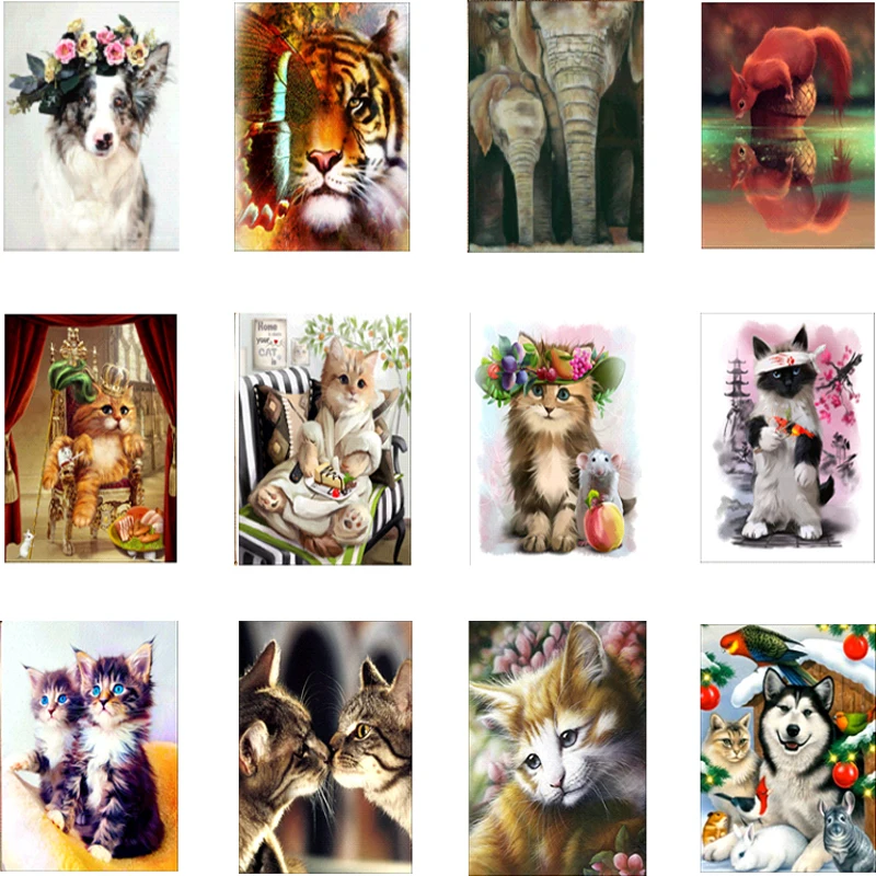 5d Diamond Painting Diy Animal Customizable Crafts Round Full Diamond Home Decoration Imitation Cross
5d Diamond Painting Diy Animal Customizable Crafts Round Full Diamond Home Decoration Imitation Cross