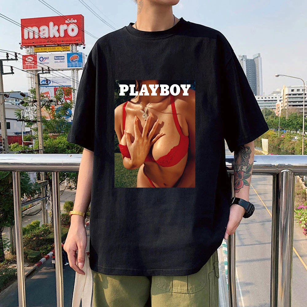 

Sexy Kylie Jenner t shirt 100% Cotton Top Unisex Tshirt Harajuku Retro Aesthetic T-shirt Oversized clothes Female/Man T-Shirts