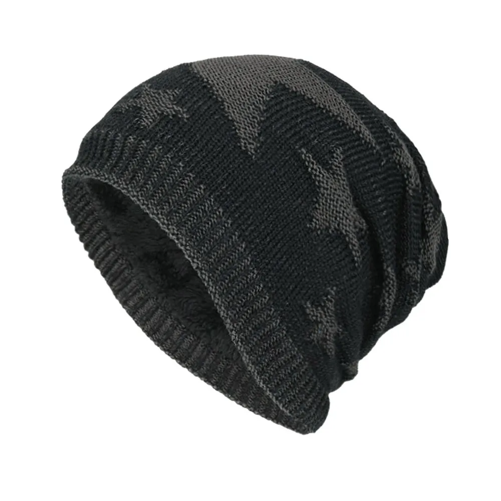 Cap Men Winter Outdoor Wool Knit Warm Hat Hat Keep Warm Winter Hat For Mens Thick Soft Beanie Ski Caps
Cap Men Winter Outdoor Wool Knit Warm Hat Hat Keep Warm Winter Hat For Mens Thick Soft Beanie Ski Caps