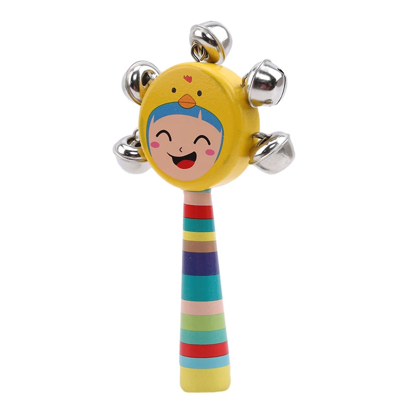 Wooden Maraca Bell Baby Toys Children's Wooden Cartoon Smiley Rattle Infant Early Childhood Teaching Aids Rattles Baby Toys
Wooden Maraca Bell Baby Toys Children's Wooden Cartoon Smiley Rattle Infant Early Childhood Teaching Aids Rattles Baby Toys