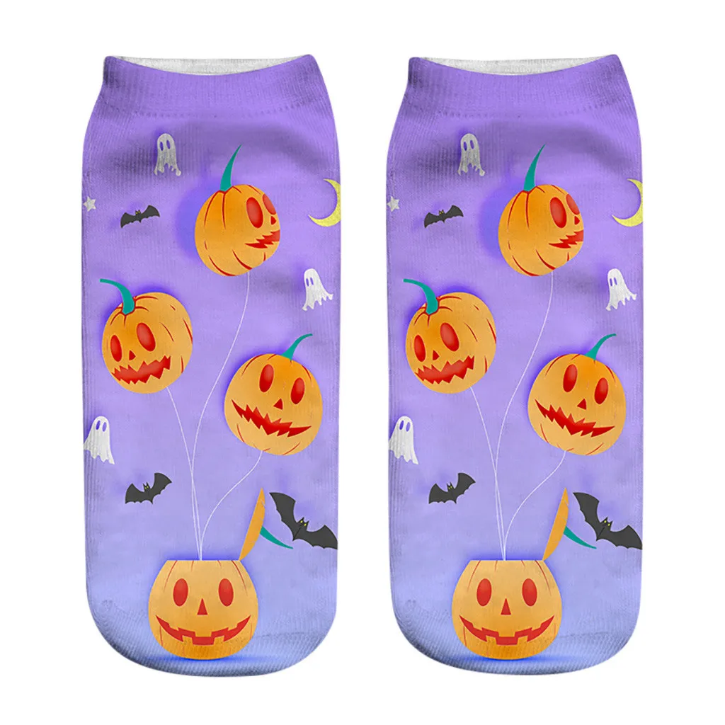Unisex Halloween Funny 3D Fashion Printed Casual Socks Cute Low Cut Ankle Cotton Socks 
Unisex Halloween Funny 3D Fashion Printed Casual Socks Cute Low Cut Ankle Cotton Socks
