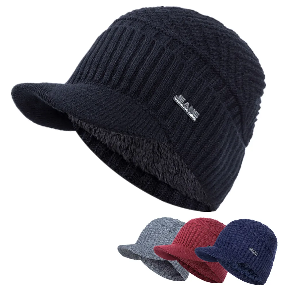 Unisex Warm Winter Hats Stylish Add Fur Lined Soft Beanie Cap With Brim Thick Winter Knitted Hats For Men & Women Dropshipping
Unisex Warm Winter Hats Stylish Add Fur Lined Soft Beanie Cap With Brim Thick Winter Knitted Hats For Men & Women Dropshipping