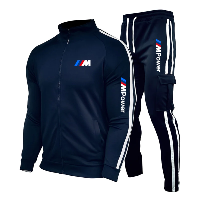 2021 New Men's Autumn and Winter Brand Suit Zipper Hoodie + Pants Two Pieces of Casual Sportswear Men's Sports Fitness Clothing
2021 New Men's Autumn and Winter Brand Suit Zipper Hoodie + Pants Two Pieces of Casual Sportswear Men's Sports Fitness Clothing