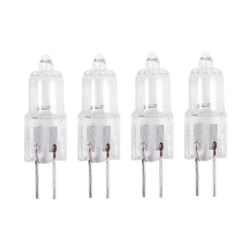12V 20W 2 pin G4 Base Halogen Light Bulb 4 Pieces Warm White
12V 20W 2 pin G4 Base Halogen Light Bulb 4 Pieces Warm White