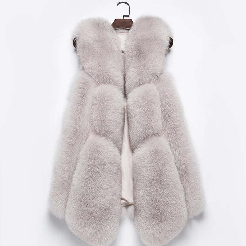Winter New Design Female Real Natural fox Fur Vest with pocket Women's real Genuine Fur waistcoat Overcoat ladies' gilet
Winter New Design Female Real Natural fox Fur Vest with pocket Women's real Genuine Fur waistcoat Overcoat ladies' gilet