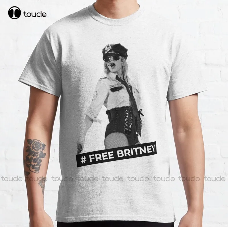 Новая классическая футболка Britney - Free Britney Support - Britney Fans Army 2, хлопковая футболка
Новая классическая футболка Britney - Free Britney Support - Britney Fans Army 2, хлопковая футболка