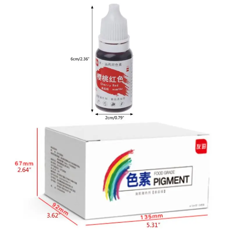 24 Colors 10ml Edible Pigment Natural Ink Dyeing Tools Food Coloring Macaron Ice Cream Cake Pastries Cookies DIY Craft Pigments
24 Colors 10ml Edible Pigment Natural Ink Dyeing Tools Food Coloring Macaron Ice Cream Cake Pastries Cookies DIY Craft Pigments
