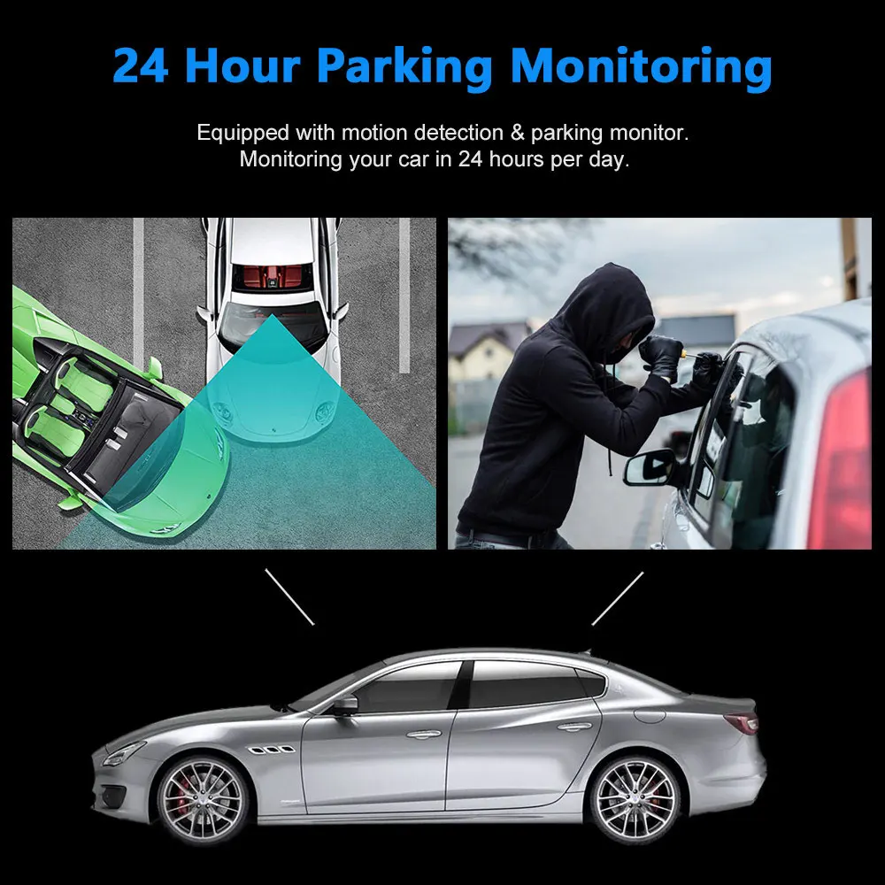 Car DVR 1080P HD Dash Camera Dual Lens Cam GPS Tracker Driving Camcorder G-Sensor Night Vision Motion Detection Wifi Dashcam
Car DVR 1080P HD Dash Camera Dual Lens Cam GPS Tracker Driving Camcorder G-Sensor Night Vision Motion Detection Wifi Dashcam