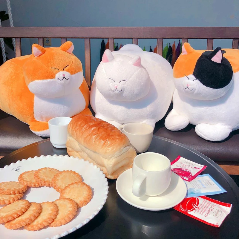 25/40CM Plush Cat Big Bread Lucky Cat Soft Stuffed Toys Pillow For Kids Birthday Gifts For Children Simulation Cat Plush Toys
25/40CM Plush Cat Big Bread Lucky Cat Soft Stuffed Toys Pillow For Kids Birthday Gifts For Children Simulation Cat Plush Toys