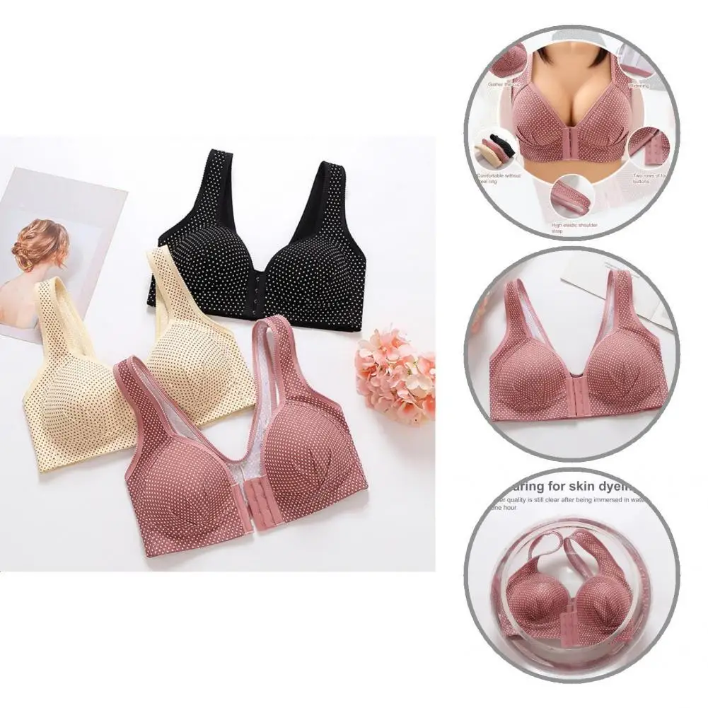 Sports Bra Durable Front Closure 3/4 Cup Sexy Bra U-Shaped Back Gathering Women Bra
Sports Bra Durable Front Closure 3/4 Cup Sexy Bra U-Shaped Back Gathering Women Bra