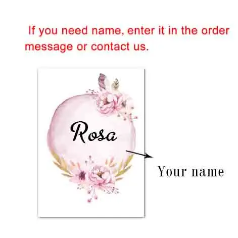 Customize Girl Name Baby Poster Peony Pictures Flowers Canvas Painting Wall Art Nursery Prints Wall Painting Kids Bedroom Decor
Customize Girl Name Baby Poster Peony Pictures Flowers Canvas Painting Wall Art Nursery Prints Wall Painting Kids Bedroom Decor