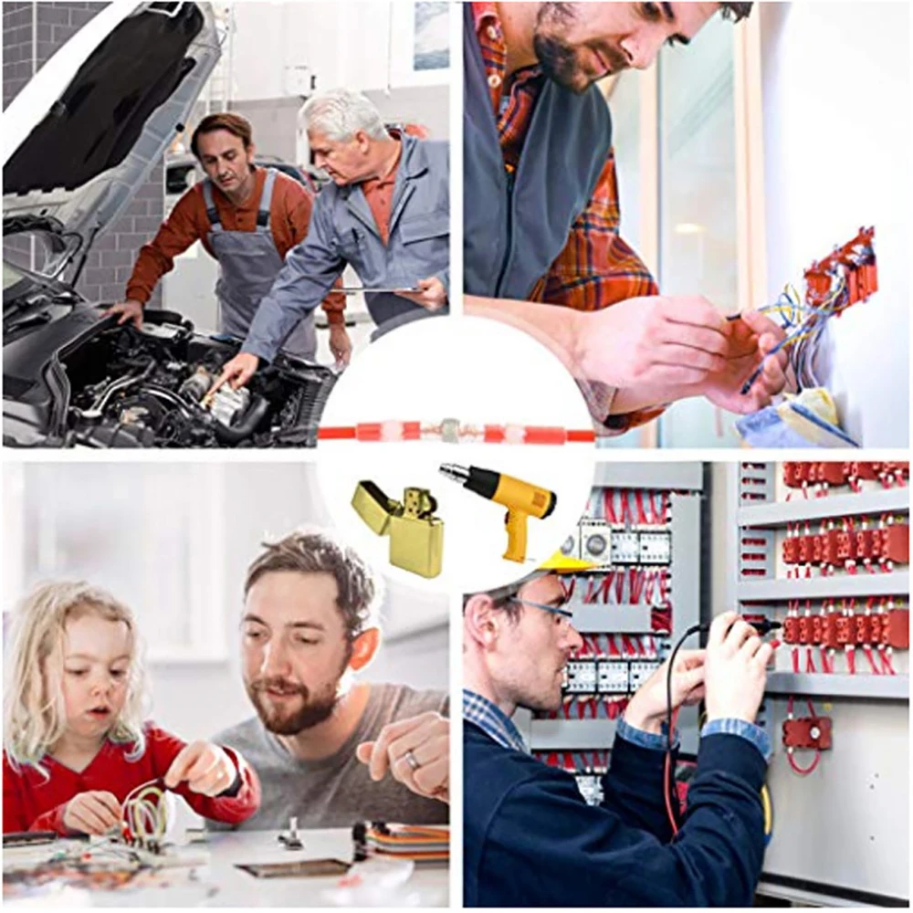 800PCS Solder sealed wire connector and Solder insulated waterproof docking terminal Solder ring heat shrinkable combination
800PCS Solder sealed wire connector and Solder insulated waterproof docking terminal Solder ring heat shrinkable combination