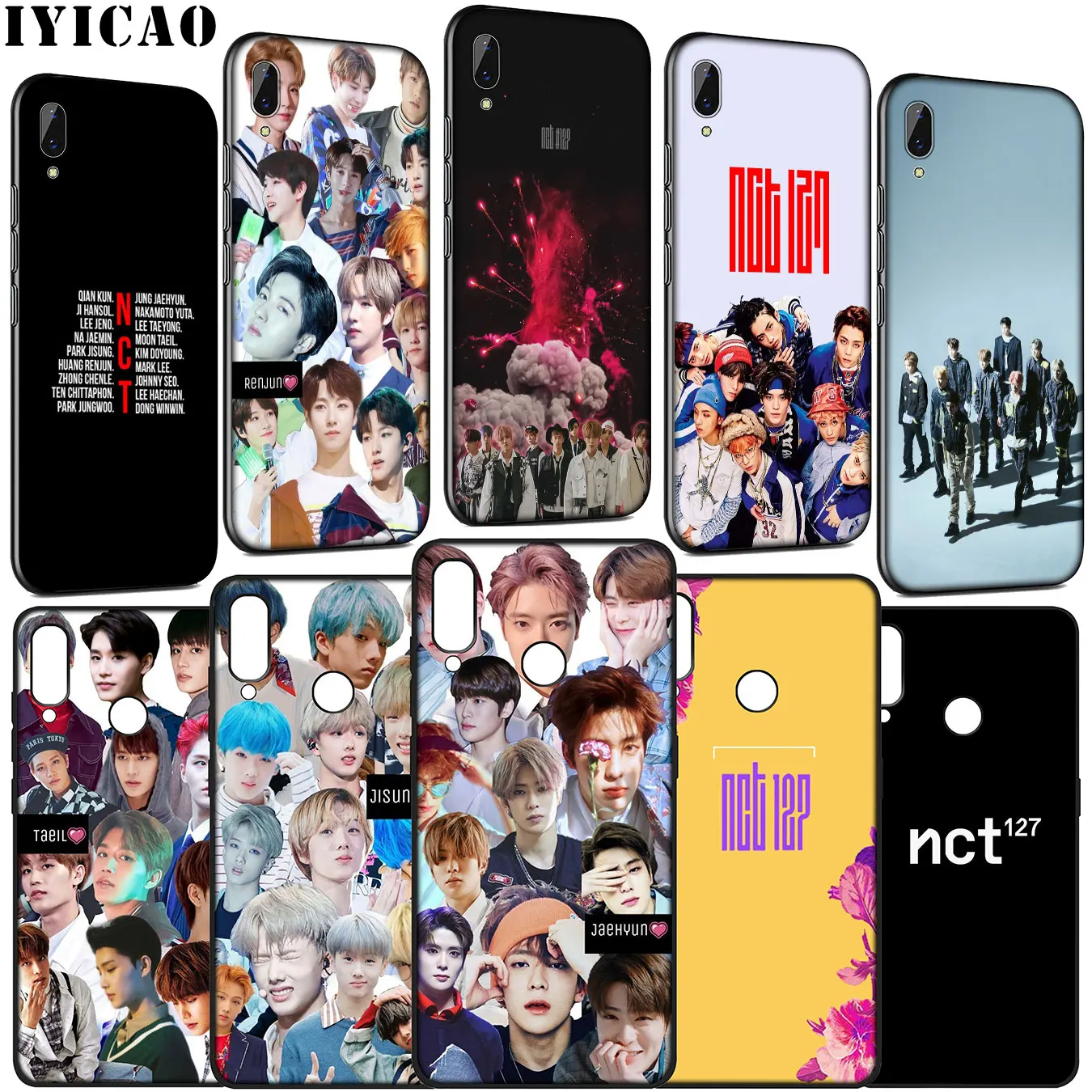 Мягкий телефонный чехол NCT 127 U DREAM KPOP для Huawei Y9 Y7 Y6 Prime 2019 2018 Honor 20 10 9 9X 8C 8X 8 Lite 7C 7X 7A Pro |