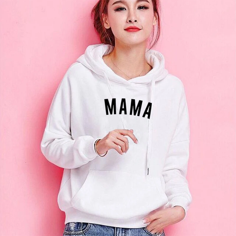 Letter Print Shirts Sweatshirt Clothing Tracksuits Pullover Mujer MAMA Hoodie Women's Long Sleeve Streetwear Sweatshirt
Letter Print Shirts Sweatshirt Clothing Tracksuits Pullover Mujer MAMA Hoodie Women's Long Sleeve Streetwear Sweatshirt