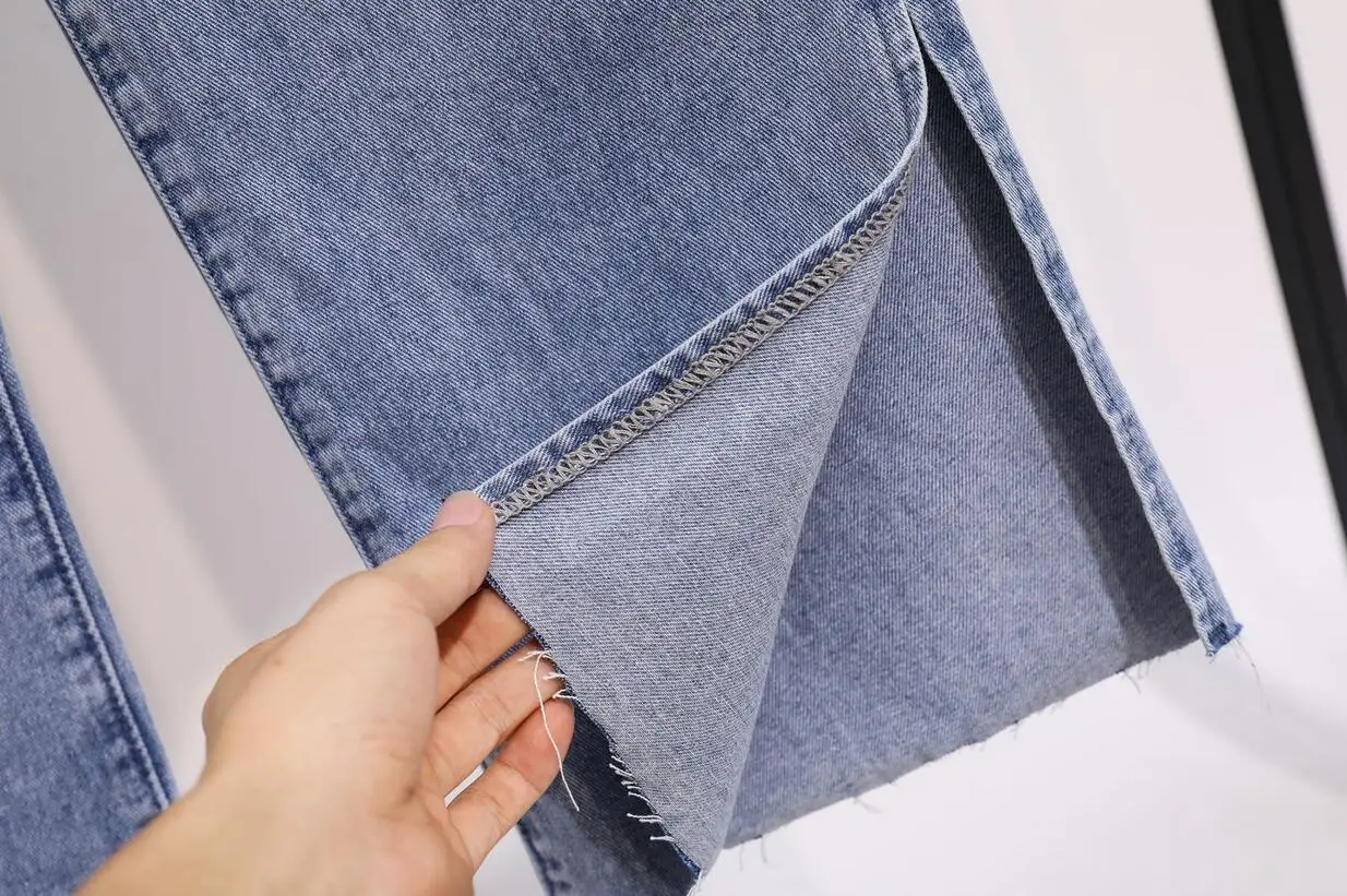 New Casual Light Blue High Waist Wide Leg Jeans Women's Summer Autumn Loose Straight Pants Slim Long Pants Oversize M-5XL
New Casual Light Blue High Waist Wide Leg Jeans Women's Summer Autumn Loose Straight Pants Slim Long Pants Oversize M-5XL