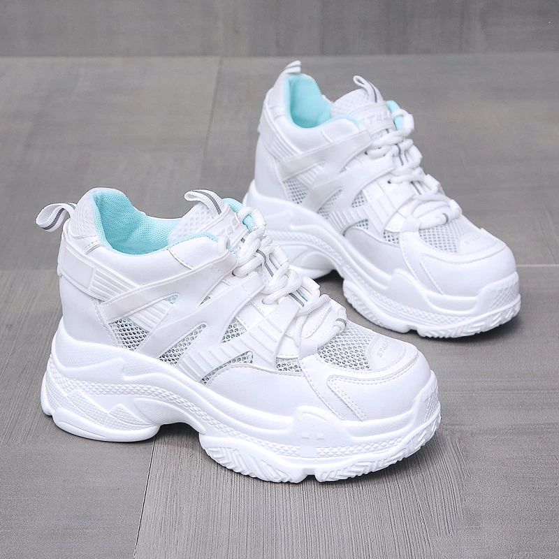 2021 Women's Sneakers Wedge Fashion Breathable Vulcanize Shoes Woman Platform Sneakers Wild Leisure Ladies Height Increase Shoes
2021 Women's Sneakers Wedge Fashion Breathable Vulcanize Shoes Woman Platform Sneakers Wild Leisure Ladies Height Increase Shoes