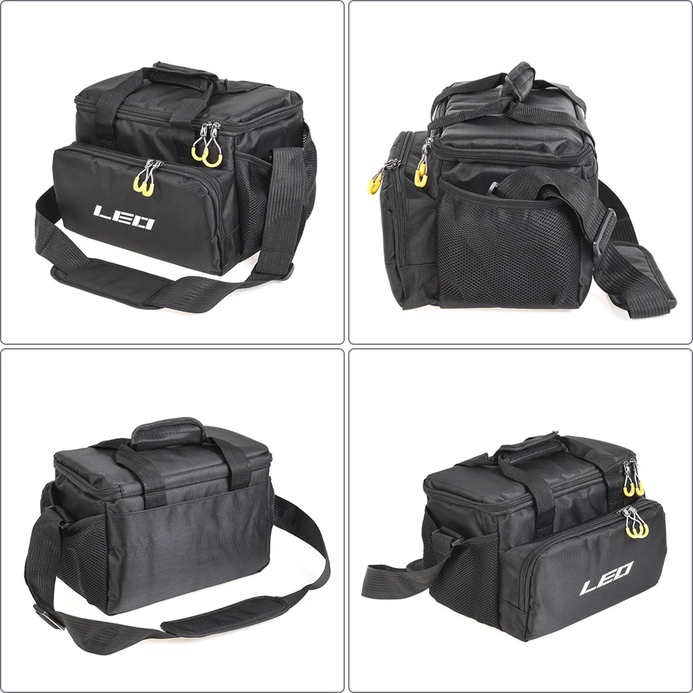 Fishing Storage Bag Waterproof Fishing Tackle Bag Black Tackle Storage Pouch with Fishing Tackle Box
Fishing Storage Bag Waterproof Fishing Tackle Bag Black Tackle Storage Pouch with Fishing Tackle Box