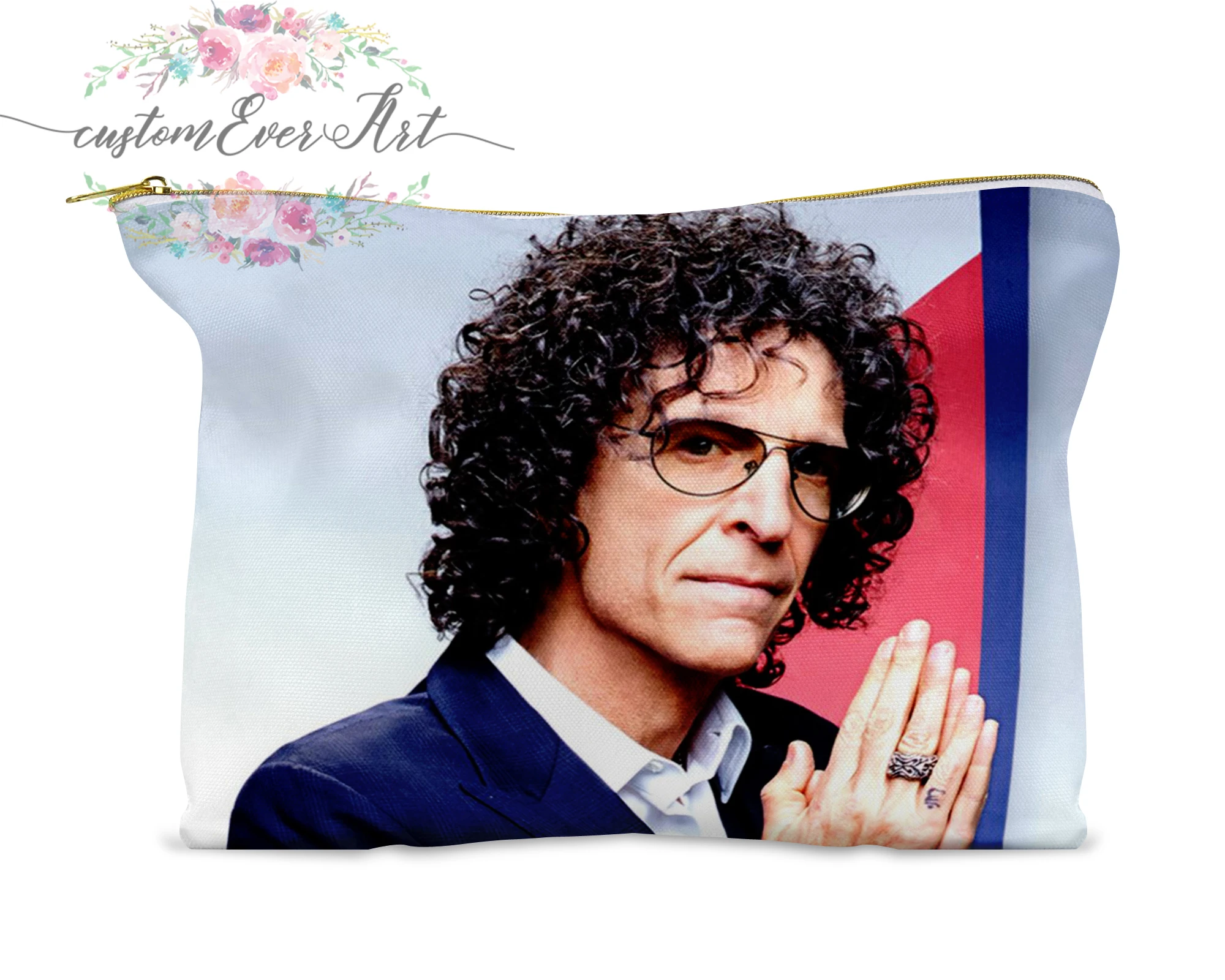 Howard Stern cosmetic bag personalized small makeup bag funny makeup organizer toiletry bag zipper pouch
Howard Stern cosmetic bag personalized small makeup bag funny makeup organizer toiletry bag zipper pouch