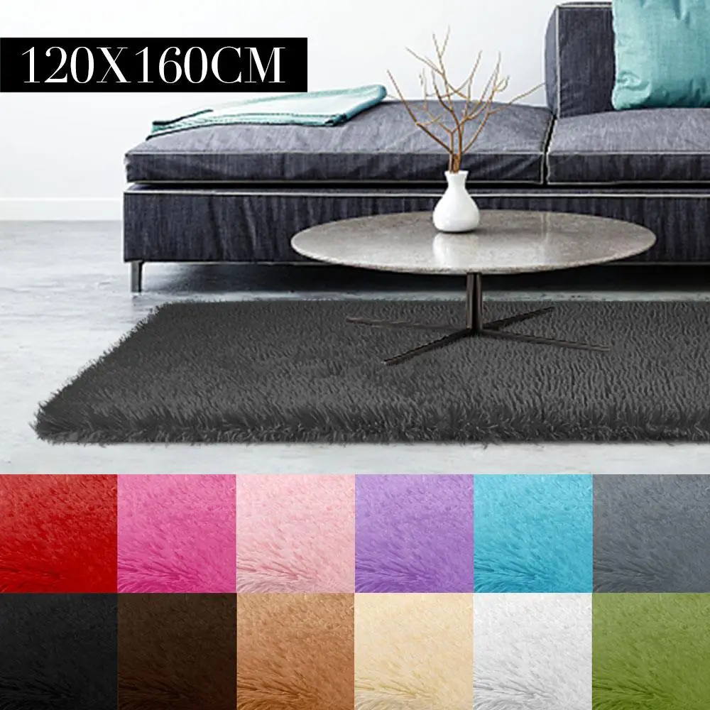 Polyester Fiber Shaggy Fluffy Rugs Carpet Floor Decoration Home Bright Area Rug Anti-Skid
Polyester Fiber Shaggy Fluffy Rugs Carpet Floor Decoration Home Bright Area Rug Anti-Skid