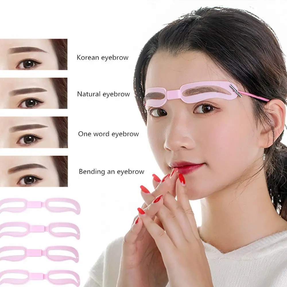 4 Styles Thrush Card Grooming Eyebrow Stencil Eyebrow Shaper Kit Portable Makeup Beauty Accessories
4 Styles Thrush Card Grooming Eyebrow Stencil Eyebrow Shaper Kit Portable Makeup Beauty Accessories
