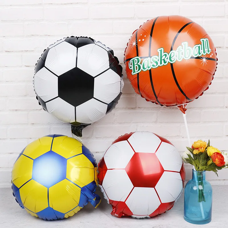 10Pcs 18 Inch Football Basketball Volleyball Foil Balloon Football Golf Balloon Decoration Birthday Party Supplies
10Pcs 18 Inch Football Basketball Volleyball Foil Balloon Football Golf Balloon Decoration Birthday Party Supplies