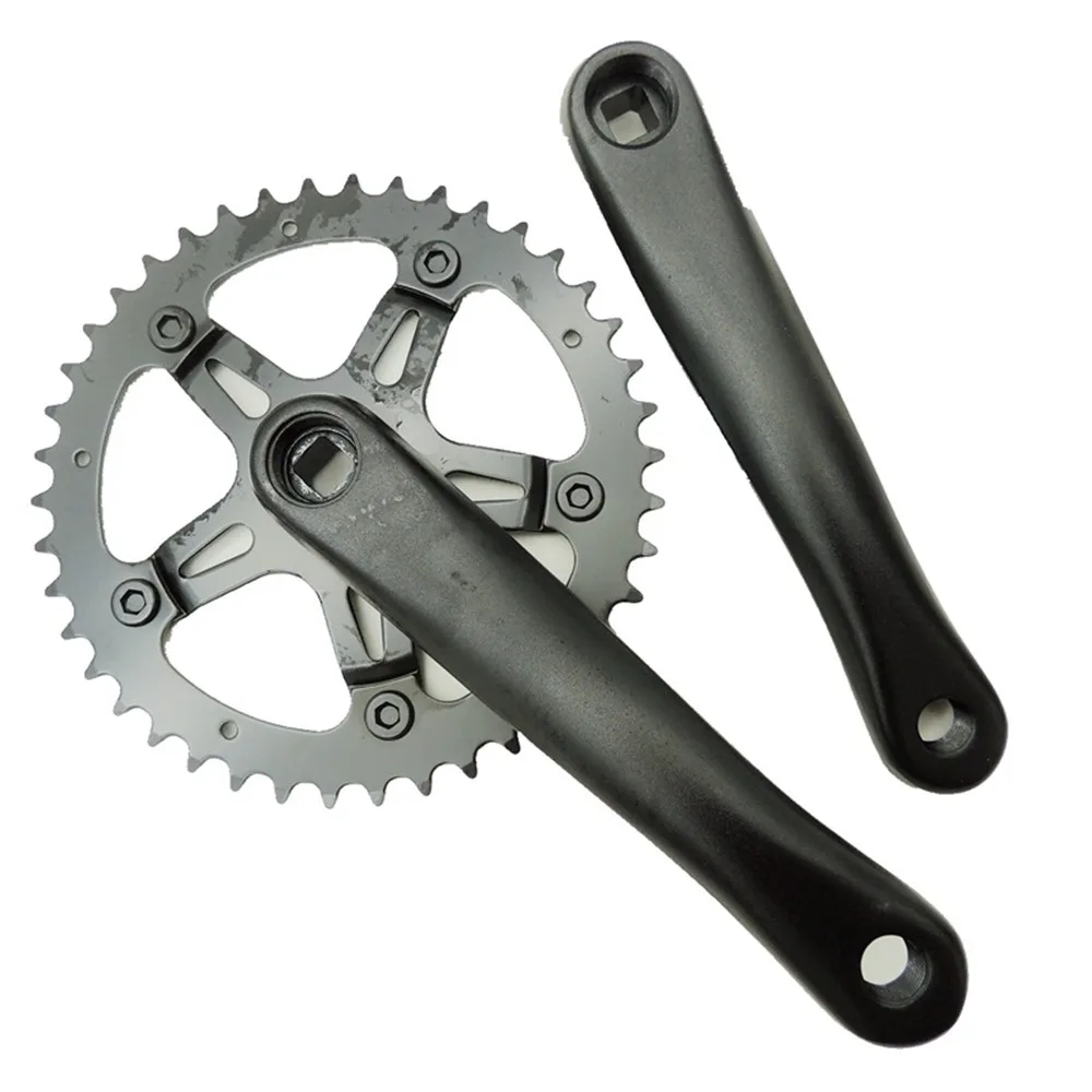 Bicycle Aluminum Alloy Crankset 42 Teeth Single Speed Chainset Crank Chainwheel 175mm Square Hole Crank Universal Bike Disc Part
Bicycle Aluminum Alloy Crankset 42 Teeth Single Speed Chainset Crank Chainwheel 175mm Square Hole Crank Universal Bike Disc Part