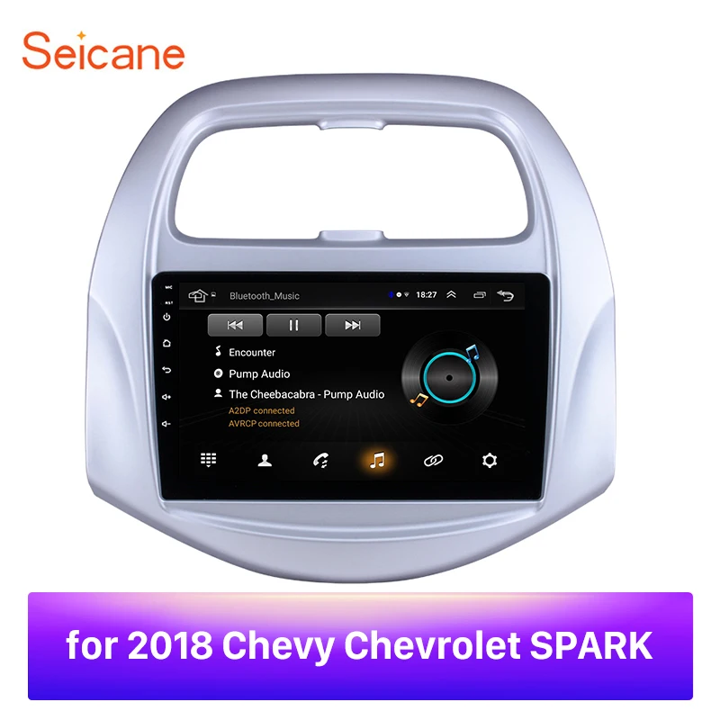 Seicane 9 inch Android 8.1 Car GPS Navigation Radio Multimedia Player for Chevy Chevrolet SPARK 2018 support Carplay TPMS DVR
Seicane 9 inch Android 8.1 Car GPS Navigation Radio Multimedia Player for Chevy Chevrolet SPARK 2018 support Carplay TPMS DVR