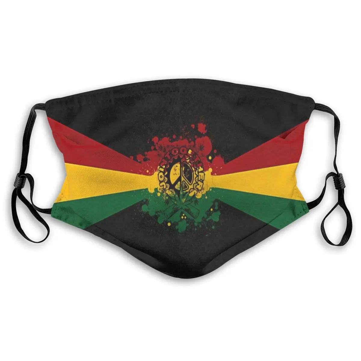 Маска для лица для мужчин и женщин, многоразовая моющаяся маска против загрязнений, для бега, регги, Jamaican 
Маска для лица для мужчин и женщин, многоразовая моющаяся маска против загрязнений, для бега, регги, Jamaican