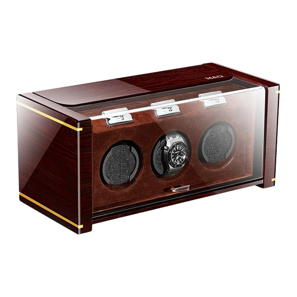 LUNDA Wooden Auto Silent Watch Winder Irregular Shape Transparent Cover Wristwatch Box with EU Plug Luxury Box Automatic Watch
LUNDA Wooden Auto Silent Watch Winder Irregular Shape Transparent Cover Wristwatch Box with EU Plug Luxury Box Automatic Watch